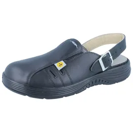 Abeba ESD-Sicherheits-Clog x-light 7131042, Größe 44, schwarz