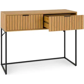 Idimex SELO Konsolentisch 100x80x40 cm Wildeiche
