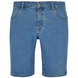 URBAN CLASSICS Relaxed Fit Kurze Jeans Light Blue Washed 28