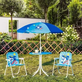 Outsunny Kindersitzgruppe 4-tlg. Blau