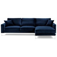 JVmoebel Ecksofa, Loft Sofa Luxus Eckcouch Moderne Möbel Eckgarnitur sofas Samt Couchen blau