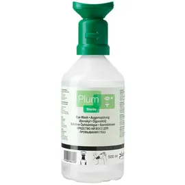 Plum Augenspülflasche Natriumchloridlösung 500 ml inkl. Flasche mit Augenschale