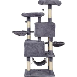 Wiltec Kratzbaum 145 cm grau