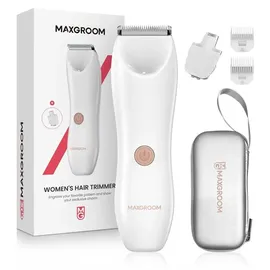 maxgroom M-9082 2in1 Damen Trimmer Weiß