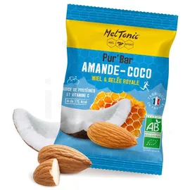 Meltonic Pur'Bar Bio-Energieriegel - Mandel-Kokos Weiß TU