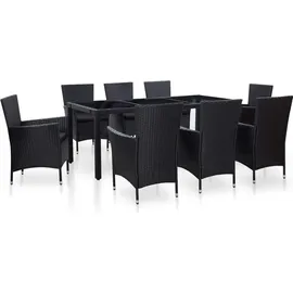 vidaXL Garten-Essgruppe 9-tlg. 45976
