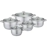 Michelino Topfset "Bonn" Kochtopf-Set 20348 - silber