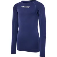Hummel Comfort 2.0 Langarm-baselayer - Marine - 104-116 cm