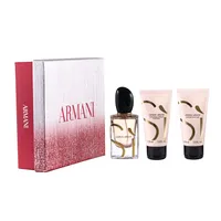 Giorgio Armani Si Eau de Parfum 50 ml + Body Lotion 50 ml + Shower Gel 50 ml Geschenkset 2