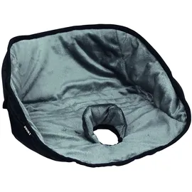 Dooky Pinkelpad, Unterlage (abnehmbar, universalpassend für Autositze, wasserfest, waschbar, weiche Polsterung für bequemen Komfort, Größe: 37 x 31 cm‎), Schwarz