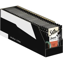 Sheba Sauce Collection Sauce Lover Rind 28 x 85 g