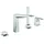 Grohe Allure Brilliant P. C. Hebel mit Rändelstruktur, supersteel