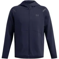 Under Armour Unstoppable Fleece Eu Reißverschlusspullover - Midnight Navy