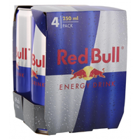 Red Bull Energy Drink 4x250 ml