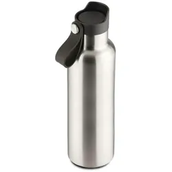 Weis 12681 Edelstahl Trinkflasche vakuumisoliert 700ml silber