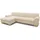 Home Affaire Ecksofa HOME AFFAIRE "Nika zeitlos und elegant, L-Form", beige (creme), B:277cm H:78cm T:84cm, Primabelle-Microfaser (100% Polyester);Struktur (70% Polyacryl, 30% Polyester), Sofas, Ecksofa, wahlweise mit Bettfunktion, auch in Cord
