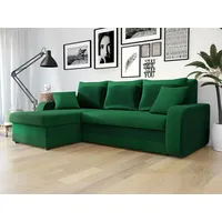 Mirjan24 Ecksofa Kris, Stilvoll Eckcouch mit Bettkasten und Schlaffunktion,