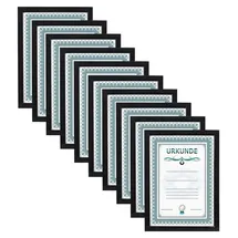 Ideal Trend Bilderrahmen schwarz 21x29,7 cm 10er Pack