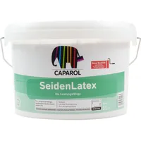 Caparol SeidenLatex 5L weiß, sehr gut deckende Wandfarbe, Latexfarbe
