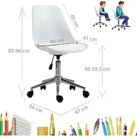 Svita Eddy Drehstuhl Weiß