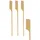 Papstar Fingerfood-Spieße Golf 18 cm Bambus 250 Stück