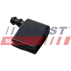 FAST Waschwasserdüse, Scheibenreinigung Motorhaube Original Anschlüsse müssen wiederverwendet werden schwarz für VW MERCEDES-BENZ A0008604547^ 2E19559