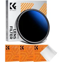 K&F Concept ND Filter 67mm Variabler Graufilter ND2-ND2000 1-11 Blendenstufen