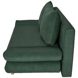 SUN GARDEN Schlafsofa Stoff 2-Sitzer Grau