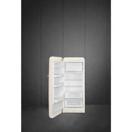 Smeg FAB28LCR6 Retro-Kühlschrank (270 l, 1530 mm hoch, Creme)