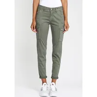 Gang Cargohose »94AMELIE«, mit aufgesetzten Cargotaschen GANG Green Thyme Old (helloliv)
