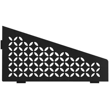 Schlüter Systems Schlüter Ses3d6mgs-e-s3 Ablage Curve 62x295x154mm graphitschwarz Matt