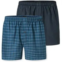 SCHIESSER Herren 2 Pack Boxershorts Web in - Gr.: 3XL