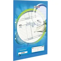 Landré T-Kontenblock A4 80 g/qm 8 cm gelocht