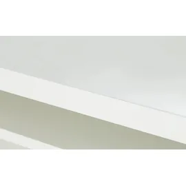 Composad Schreibtisch - Weiß - Maße cm B: 110 x 60 1 Ablagefläche - 3 Schubladen