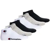 Champion 6er Pack Kurzsocken Grau/Schwarz/Weiß 39-42