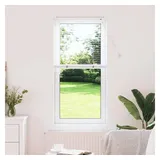 vidaXL Aluminium-Jalousie 130 x 65 cm Weiß