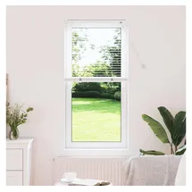 vidaXL Aluminium-Jalousie 130 x 65 cm Weiß