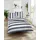 KAEPPEL College Gestreift Blau 135 x 200 cm + 2 x 80 x 80 cm