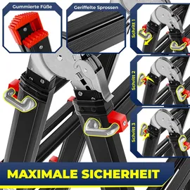 Masko Vielzweckleiter 20 Sprossen