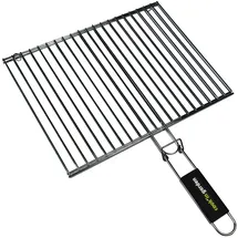 Cook'in garden Doppelgrill rechteckig 40 x 30 cm Stahl schwarz