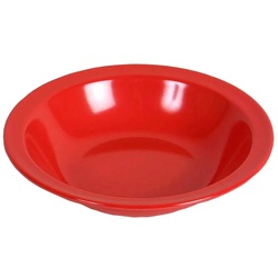 WACA Suppenteller, Waca Melamin Suppenteller tief- 20,5 cm Ø - rot rot