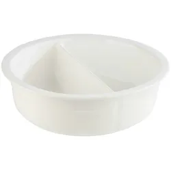 APS 82212 Porzellaneinsatz "ORBIT" Ø 29,5 cm, Höhe 9 cm, 2,8 Liter, passend zu Chafing Dish Orbit