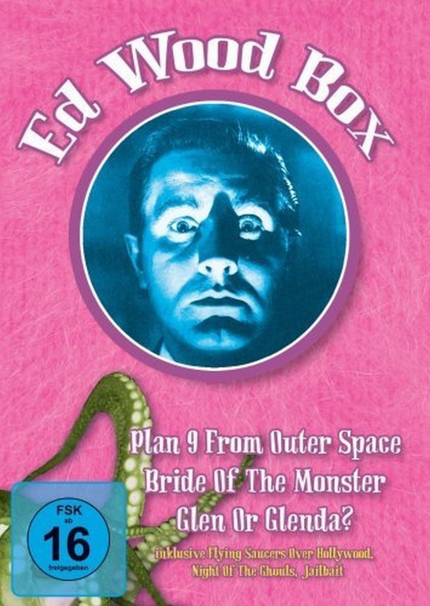 Ed Wood Box (Plan 9 from outer Space, Glenn or Glenda?, Bride of the Monster + Bonusmaterial)(OmU) [3 DVDs]