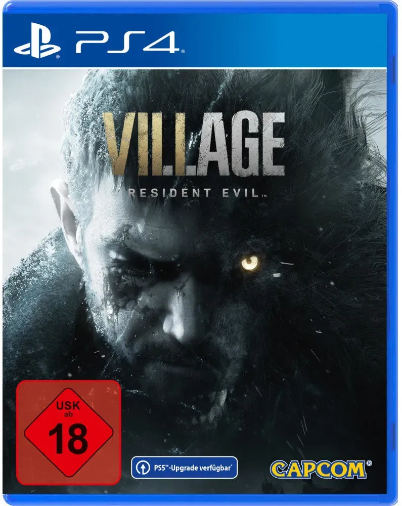 Capcom Resident Evil Village PS4-Spiel | Adventure-Survival-Horror | PS4-Spiel ab 18 Jahren