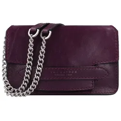 The Bridge Lucrezia Schultertasche Leder 18.5 cm  lila