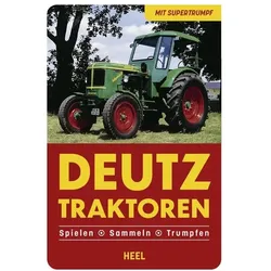 Quartett Deutz Traktoren. Kartenspiel für Traktor-Fans