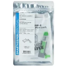 Smartkeeper UL04PKGN, Türschloss + Schlüssel, Mini-USB Typ-B, Grün, Kunststoff, 1 Stück, Polybeutel
