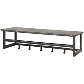 KAWOLA Wandgarderobe SESTA grau