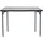 habitat garten Anbaupergola 3 x 3 m Dunkelgrau