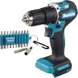 Makita DHP 487 Z Akku Schlagbohrschrauber 18 V 40 Nm Brushless + 22 tlg. Bit Set - ohne Akku, ohne Ladegerät